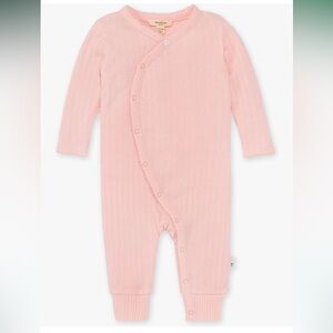 Burt’s Bee Organic cotton button up 1 piece jumpsuit